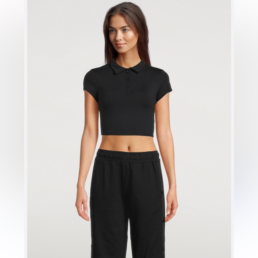ALO cropped polo
